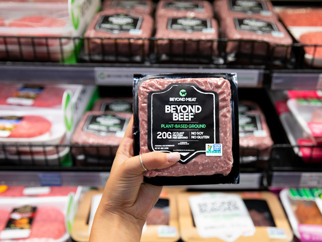 A new bill supported by beef producers seeks to define the word "beef" for product labeling and enforcement purposes. (Photo: Beyond Meat)